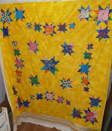 Mystery Quilt - Stars Top