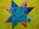Quilting detail - star